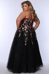 Natural Elegance BALLGOWN Black Floral