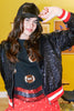 Sequin Bomber Jacket