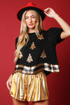 Sequin Christmas Tree Tee