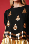 Sequin Christmas Tree Tee