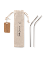 STAINLESS STEEL REUSABLE WINE STRAWS STAINLESS