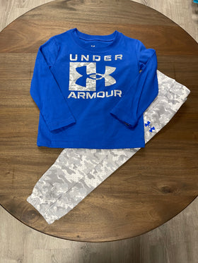 UA CHARGED CAMO LOGO 2PC SET