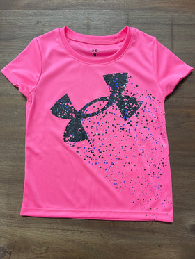 UA GALAXY SPECKLE BIG LOGO SS