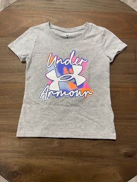 UA OMBRE BLOBS SCRIPT LOGO SS