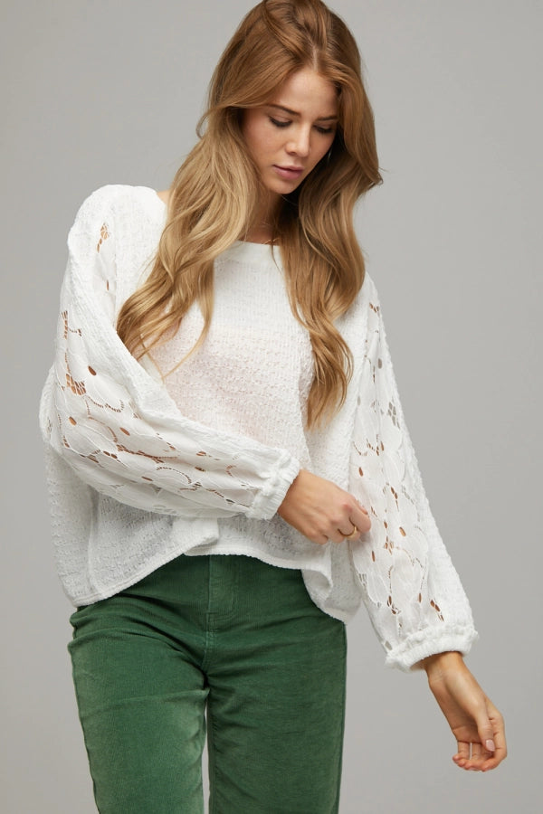 SOLID ROUND NECK LOOSE TOP