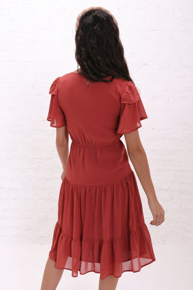 THE AMARA IN CINNAMON DRESS