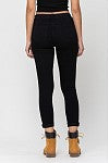 Cello Mid Rise Pull On Crop Skinny
