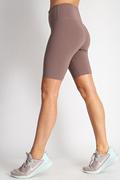 Heavy Yoga Bike Shorts W/ Wide Waistband