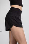 Stretch Woven Waistband 2 In 1 W/2 Pockets