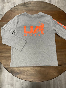 UA ANTLER LOGO TEE