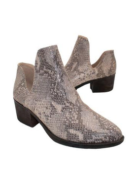 CHRONICLE FAUX EXOTIC UPPER BOOTIE