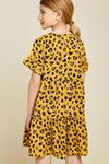 Leopard Mini Babydoll Dress