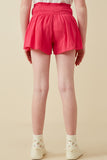 Girls Smocked Waist Soft Short