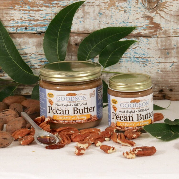 Creamy Pecan Butter with Honey
