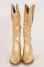 METALLIC Cowboy Boots