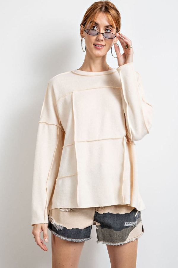 LOOSE FIT PULLOVER TOP