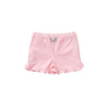 GIRL'S PERFORMANCE RUFFLE SHORT IN ROSE SHADOW