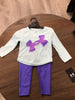 UA STATIC LOGO LEGGING SET
