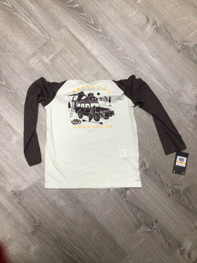 UA READY FOR ADVENTURE LS TEE SUMMIT WHITE