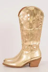 METALLIC Cowboy Boots